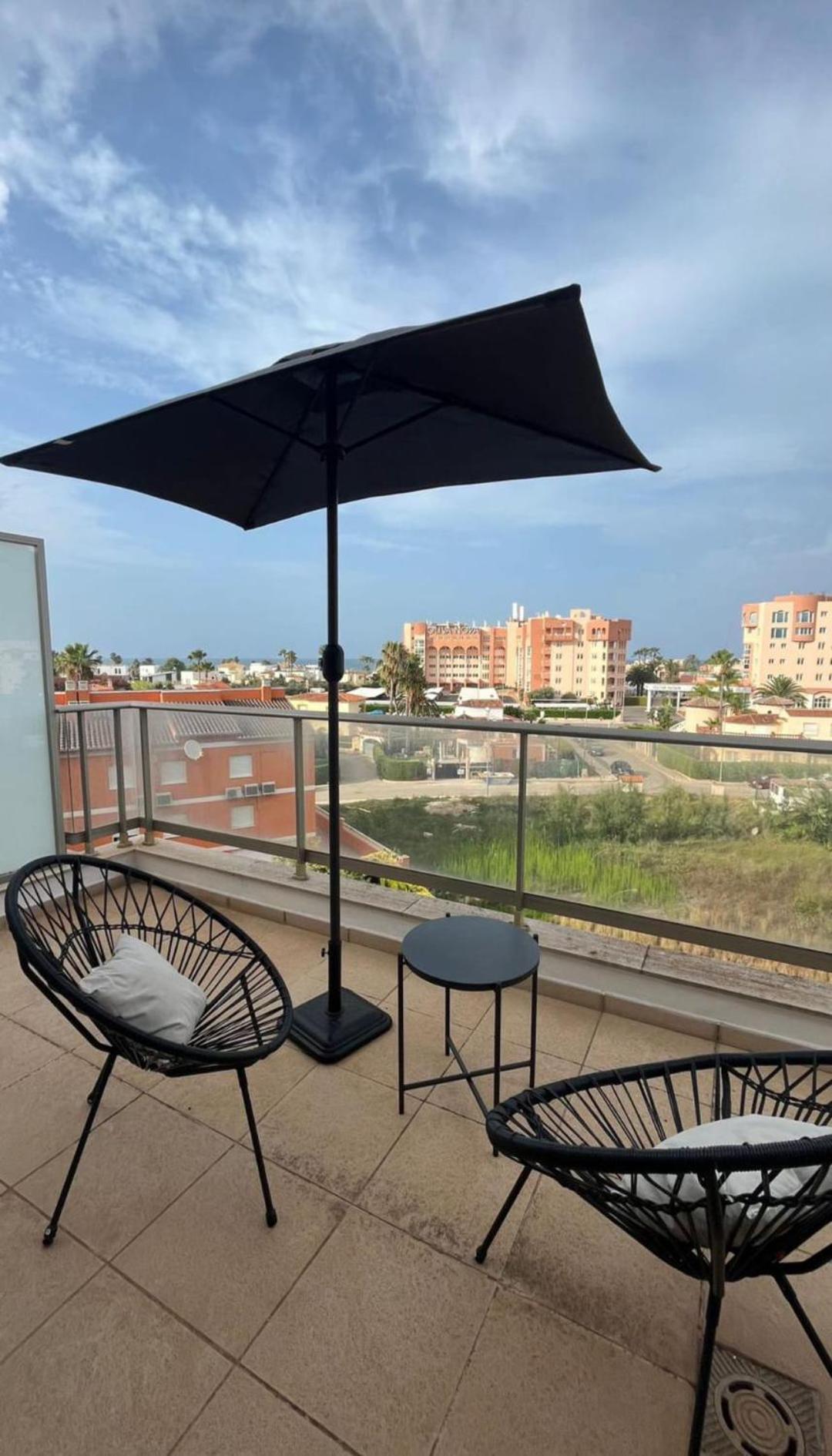 אוליבה Apartamento Paz Con Terraza Y Vistas Al Mar מראה חיצוני תמונה
